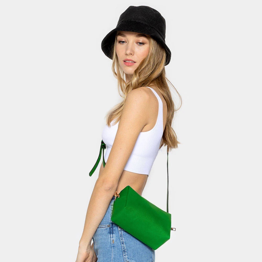 Stylish Green Crossbody Bag